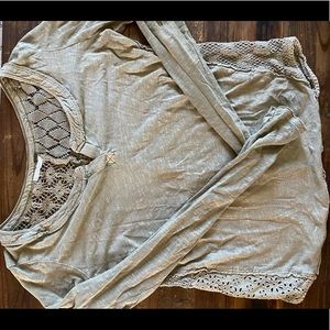 Free People Olive Long Sleeve